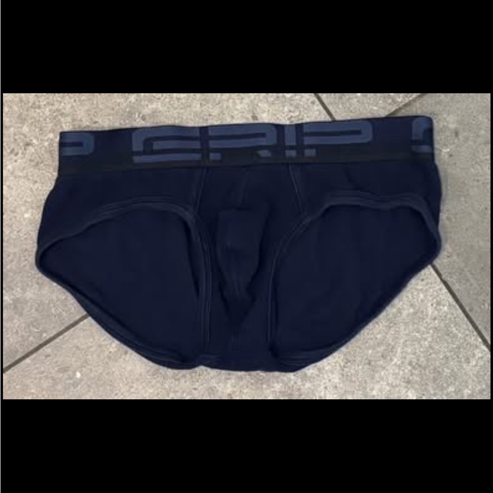 Men's Navy C-in2 Grip 2.0 briefs